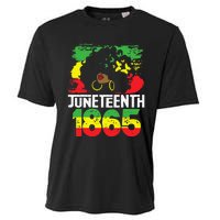 Juneteenth Is My Independence Day Black Women Black Pride Cooling Performance Crew T-Shirt