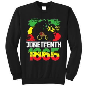 Juneteenth Is My Independence Day Black Women Black Pride Sweatshirt