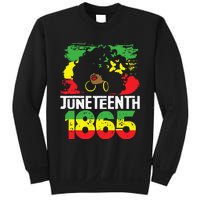 Juneteenth Is My Independence Day Black Women Black Pride Sweatshirt