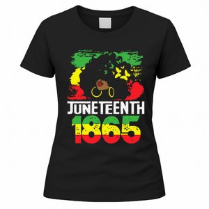 Juneteenth Is My Independence Day Black Women Black Pride Women's T-Shirt