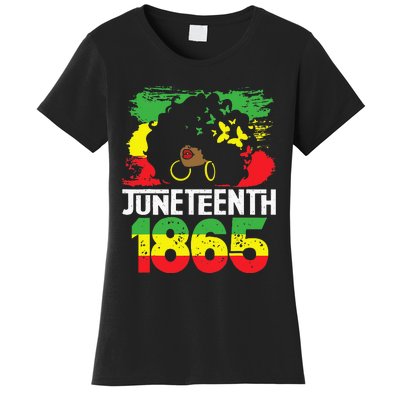 Juneteenth Is My Independence Day Black Women Black Pride Women's T-Shirt