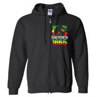 Juneteenth Is My Independence Day Black Women Black Pride Full Zip Hoodie