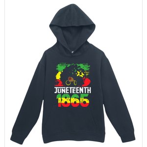 Juneteenth Is My Independence Day Black Women Black Pride Urban Pullover Hoodie