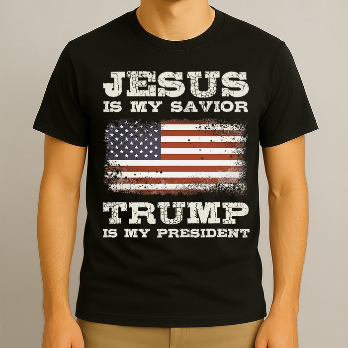 Jesus Is My Savior Trump Is My President T-Shirt