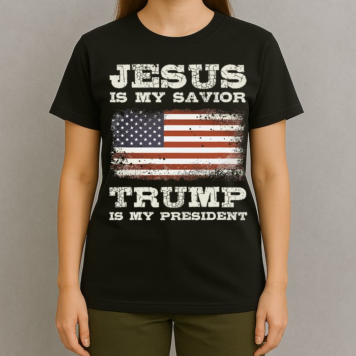 Jesus Is My Savior Trump Is My President T-Shirt