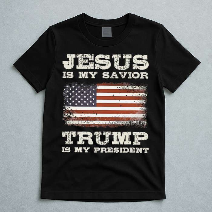 Jesus Is My Savior Trump Is My President T-Shirt