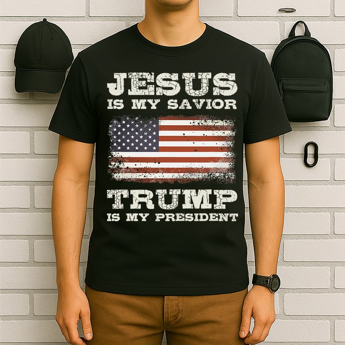 Jesus Is My Savior Trump Is My President T-Shirt
