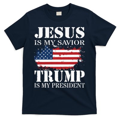 Jesus Is My Savior Trump Is My President T-Shirt