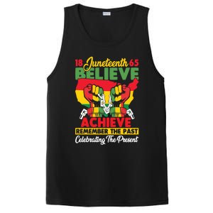 Junenth Is My Independence Day Believe Achieve Succeed Gift PosiCharge Competitor Tank