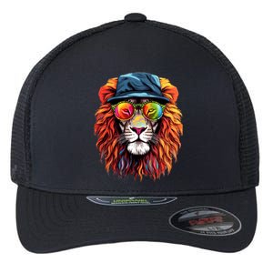 Junenth Is My Independence Day Lion Free Ish Since 1865 Gift Flexfit Unipanel Trucker Cap