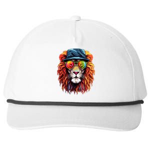 Junenth Is My Independence Day Lion Free Ish Since 1865 Gift Snapback Five-Panel Rope Hat