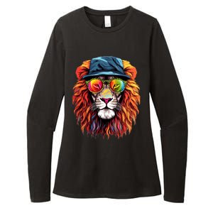 Junenth Is My Independence Day Lion Free Ish Since 1865 Gift Womens CVC Long Sleeve Shirt