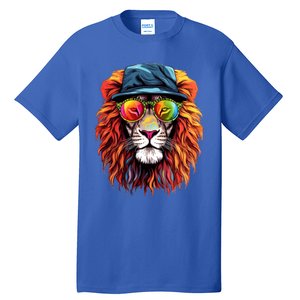 Junenth Is My Independence Day Lion Free Ish Since 1865 Gift Tall T-Shirt