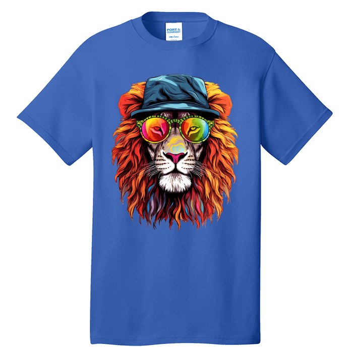 Junenth Is My Independence Day Lion Free Ish Since 1865 Gift Tall T-Shirt