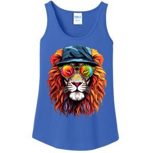 Junenth Is My Independence Day Lion Free Ish Since 1865 Gift Ladies Essential Tank