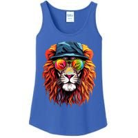 Junenth Is My Independence Day Lion Free Ish Since 1865 Gift Ladies Essential Tank