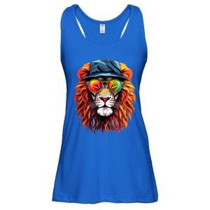 Junenth Is My Independence Day Lion Free Ish Since 1865 Gift Ladies Essential Flowy Tank