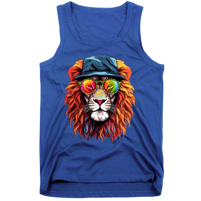 Junenth Is My Independence Day Lion Free Ish Since 1865 Gift Tank Top