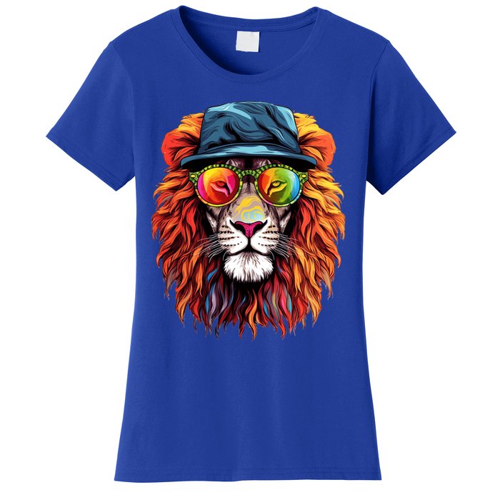 Junenth Is My Independence Day Lion Free Ish Since 1865 Gift Women's T-Shirt