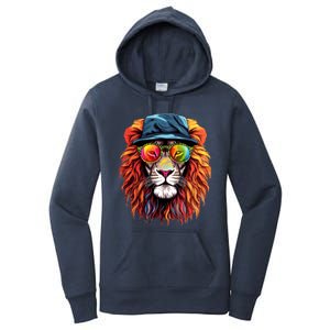 Junenth Is My Independence Day Lion Free Ish Since 1865 Gift Women's Pullover Hoodie