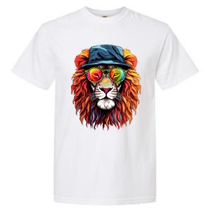 Junenth Is My Independence Day Lion Free Ish Since 1865 Gift Garment-Dyed Heavyweight T-Shirt