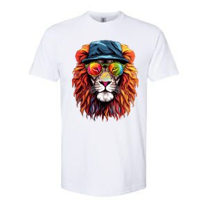 Junenth Is My Independence Day Lion Free Ish Since 1865 Gift Softstyle CVC T-Shirt