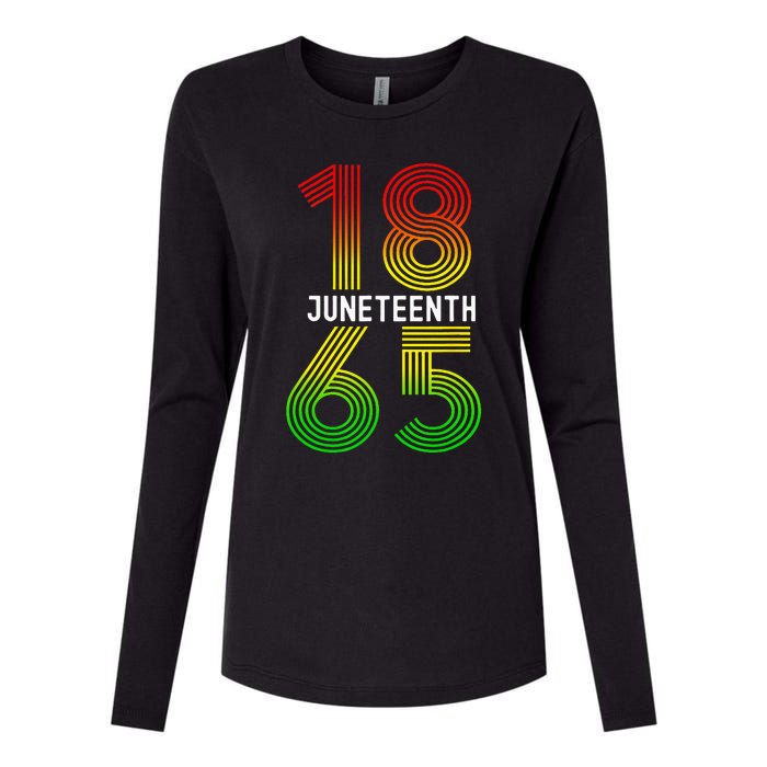 Juneteenth Is My Independence Day Black Pride Womens Cotton Relaxed Long Sleeve T-Shirt