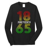 Juneteenth Is My Independence Day Black Pride Long Sleeve Shirt