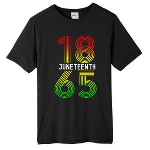 Juneteenth Is My Independence Day Black Pride Tall Fusion ChromaSoft Performance T-Shirt