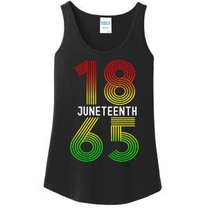 Juneteenth Is My Independence Day Black Pride Ladies Essential Tank