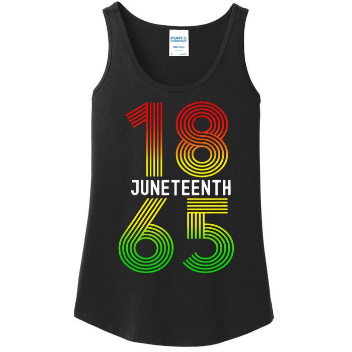 Juneteenth Is My Independence Day Black Pride Ladies Essential Tank