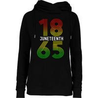 Juneteenth Is My Independence Day Black Pride Womens Funnel Neck Pullover Hood