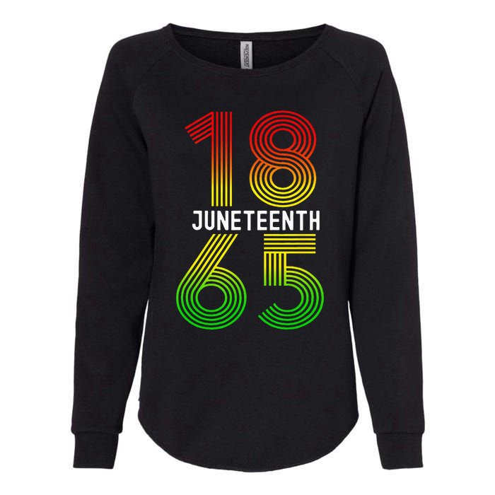 Juneteenth Is My Independence Day Black Pride Womens California Wash Sweatshirt