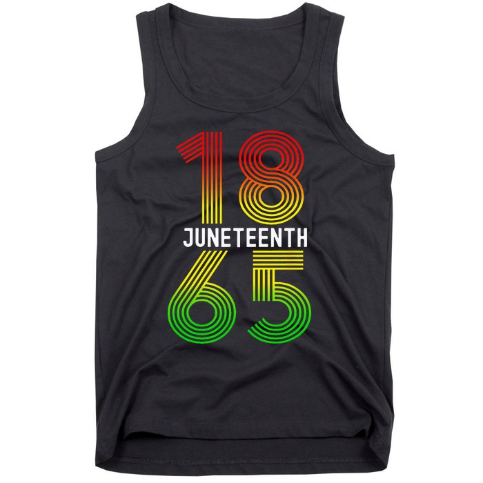 Juneteenth Is My Independence Day Black Pride Tank Top