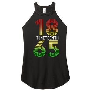 Juneteenth Is My Independence Day Black Pride Women's Perfect Tri Rocker Tank