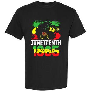 Juneteenth Is My Independence Day Black Wo Freedom 1865 Garment-Dyed Heavyweight T-Shirt