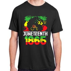 Juneteenth Is My Independence Day Black Wo Freedom 1865 Adult ChromaSoft Performance T-Shirt