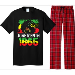 Juneteenth Is My Independence Day Black Wo Freedom 1865 Pajama Set