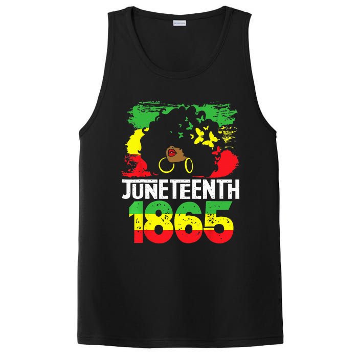 Juneteenth Is My Independence Day Black Wo Freedom 1865 PosiCharge Competitor Tank