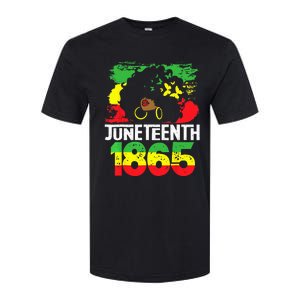 Juneteenth Is My Independence Day Black Wo Freedom 1865 Softstyle CVC T-Shirt