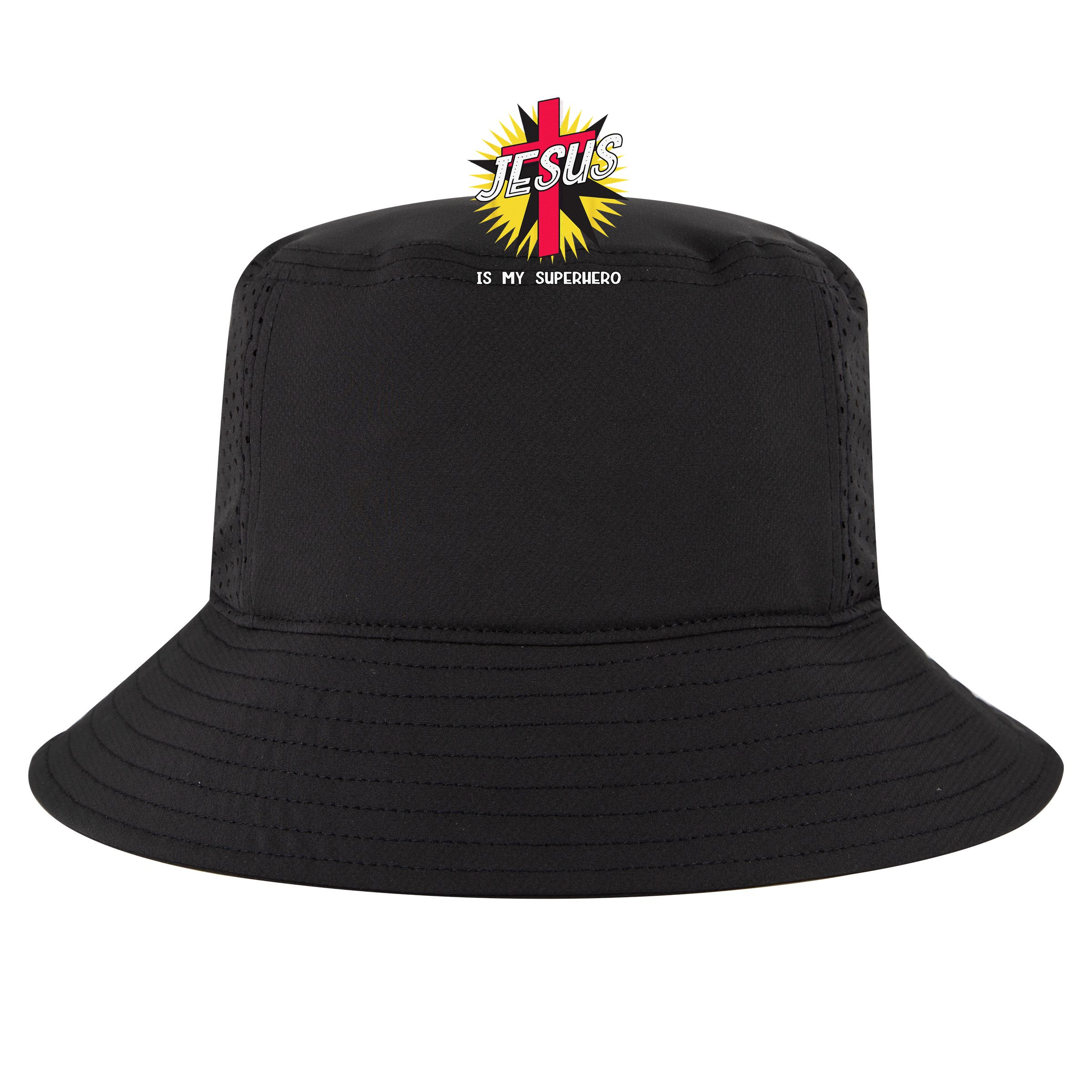 Jesus Is My Superhero Gift Bucket Hat