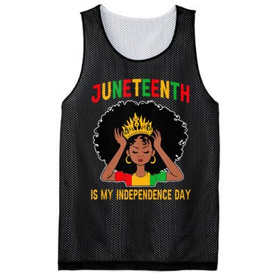 Juneteenth Is My Independence Day Juneteenth Freedom Day  Mesh Reversible Basketball Jersey Tank