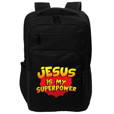 Jesus Is My Superpower Christian Gift Impact Tech Backpack