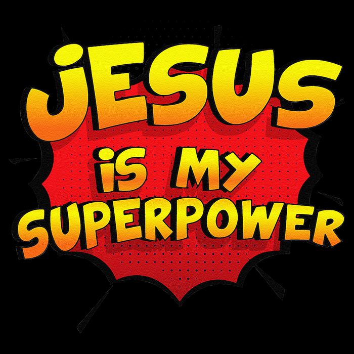 Jesus Is My Superpower Christian Gift Wool Snapback Cap