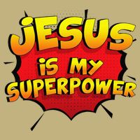 Jesus Is My Superpower Christian Gift Cooling Performance Crew T-Shirt