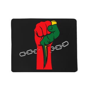 Juneteenth Is My Independence Day Free Black Pride Mousepad