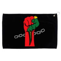 Juneteenth Is My Independence Day Free Black Pride Grommeted Golf Towel