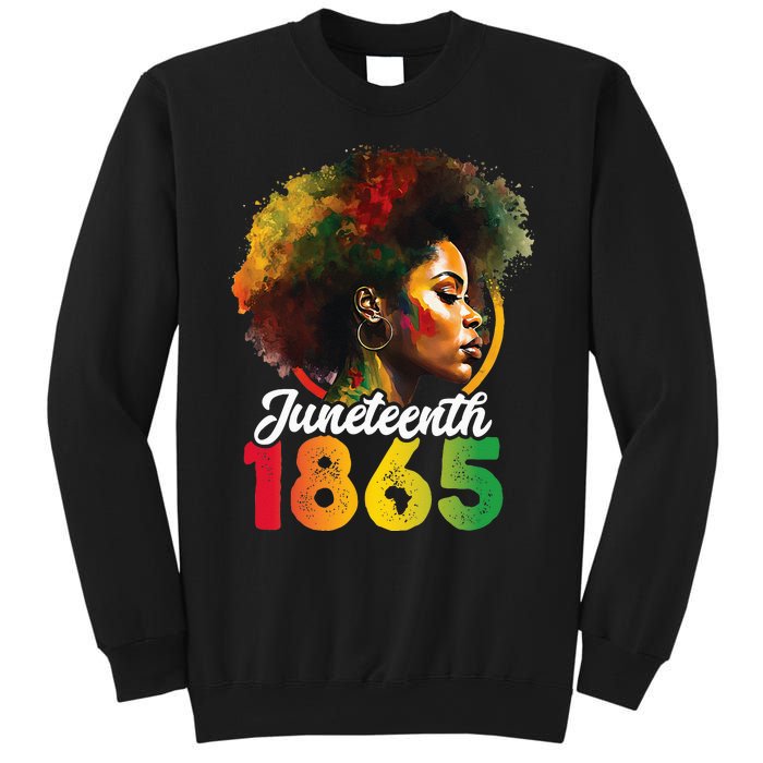 Juneteenth Is My Independence Day Wo Black Pride Sweatshirt