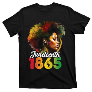 Juneteenth Is My Independence Day Wo Black Pride T-Shirt