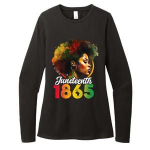 Juneteenth Is My Independence Day Wo Black Pride Womens CVC Long Sleeve Shirt